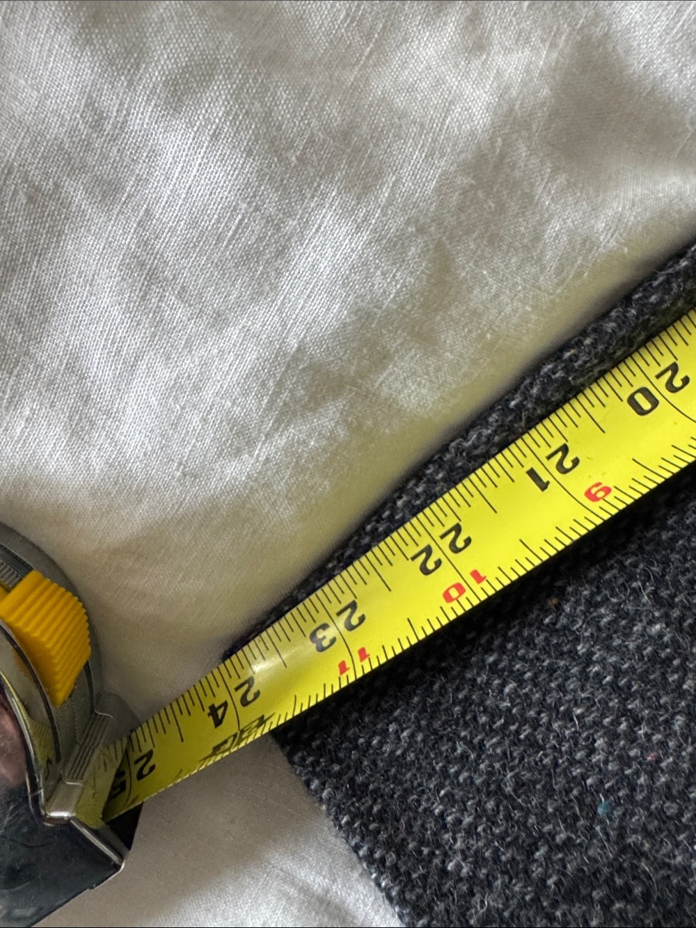 Sandro Tweed Jacket with Faux Leather Collar - Picture 6 of 6